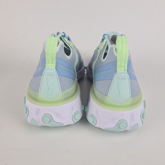 Nike React Element 55 White Grey Sneakers Women Running - Picture 5 of 12